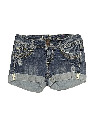 Wallflower Denim Shorts (view 1)