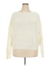 Shein Curve 100% Acrylic Ivory Pullover Sweater Size 18 Plus (3) - photo 1