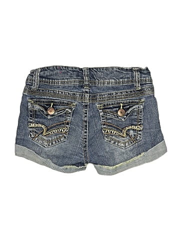 Wallflower Denim Shorts (view 2)