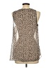 Unbranded 100% Polyester Tan Brown Sleeveless Blouse Size L - photo 2