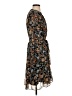 MSK 100% Polyester Paisley Black Cocktail Dress Size 4 - photo 4