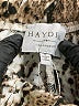 Hayden 100% Polyester Animal Print Brown Casual Pants Size S - photo 4