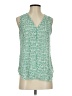 Cato 100% Polyester Green Sleeveless Blouse Size S - photo 1