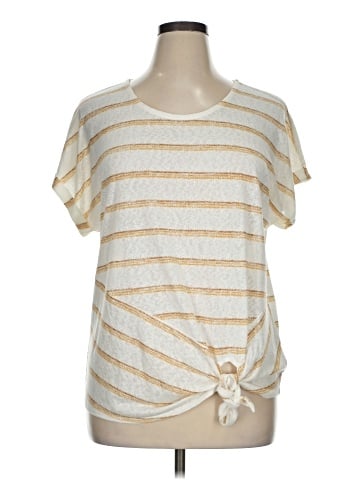 Bobeau Short Sleeve Top (view 1)