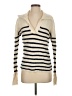 Vineyard Vines 100% Cashmere Stripes Ivory pullover sweater Size XS - photo 1