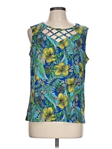 Roz & Ali Sleeveless Blouse (view 1)