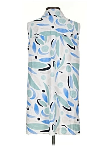 Alfani Sleeveless Button-Down Shirt (view 2)