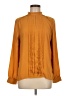 Ann Taylor Orange Long Sleeve Blouse Size M - photo 1
