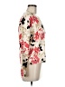 Ann Taylor LOFT 100% Cotton Floral Ivory Pullover Sweater Size M - photo 4
