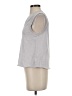 LA Made 100% Cotton Gray Sleeveless Top Size XS - photo 5