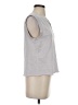 LA Made 100% Cotton Gray Sleeveless Top Size XS - photo 4