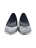 Vionic 100% Leather Metallic Silver Flats Size 7 1/2 - photo 2