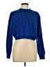 Bershka Blue Turtleneck Sweater Size L - photo 1