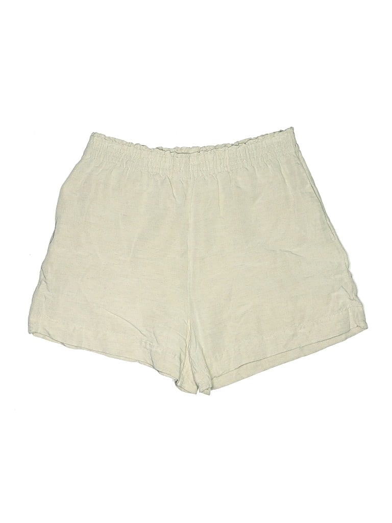 Pre-owned H&m Shorts In Ivory