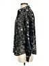 ModCloth Metallic Black Long Sleeve Button-Down Shirt Size S - photo 5