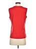 Evan Picone Red Sleeveless Blouse Size S - photo 2