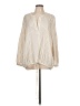 Ann Taylor 100% Polyester Ivory Long Sleeve Blouse Size XL - photo 1