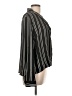 Lush 100% Polyester Black Long Sleeve Blouse Size L - photo 4