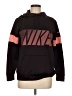 Nike 100% Polyester Burgundy Black Pullover Hoodie Size M - photo 1