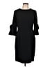 Donna Morgan Solid Black Cocktail Dress Size 10 - photo 1