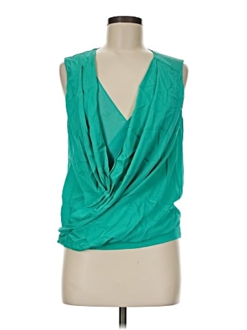 Diane von Furstenberg Sleeveless Silk Top (view 1)