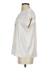 Banana Republic 100% Polyester White Short Sleeve Blouse Size S - photo 6