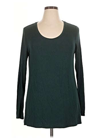 H By Halston Long Sleeve T-Shirt (view 1)