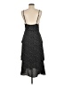 Aqua 100% Polyester Polka Dots Gray Cocktail Dress Size M - photo 2