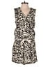 Lou & Grey Animal Print Ivory Romper Size XS - photo 1