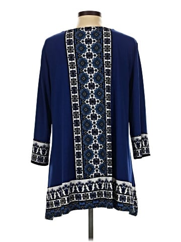JM Collection 3/4 Sleeve Blouse (view 2)