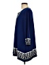 JM Collection Blue 3/4 Sleeve Blouse Size L - photo 5