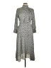 Alexia Admor 100% Polyester Print Gray Casual Dress Size 12 - photo 1