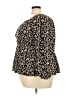 Torrid Black 3/4 Sleeve Top Size 3X Plus (3) - photo 5