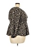 Torrid Black 3/4 Sleeve Top Size 3X Plus (3) - photo 4