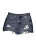 YMI 100% Cotton Blue Denim Shorts Size 3 - photo 1