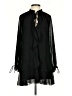 Thirty/Thirty 100% Polyester Black Casual Dress Size S - photo 1