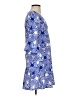 Gingy Paisley Blue Cocktail Dress Size XXS - photo 4