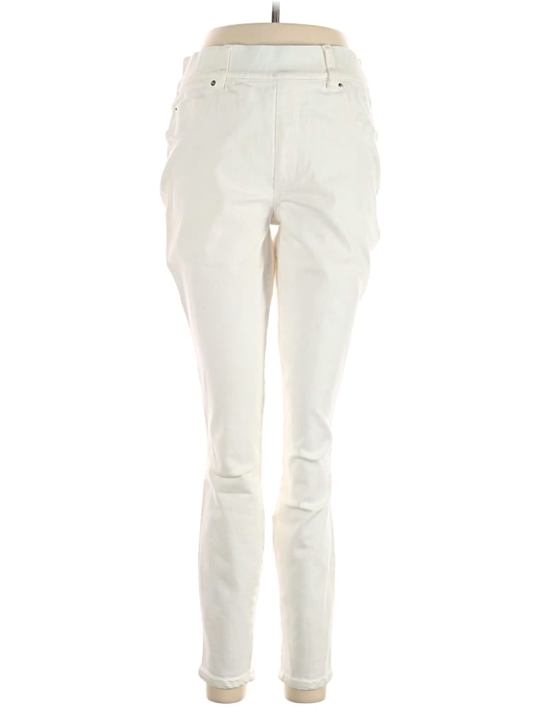 Pre-owned Spanx Casual Pants In Ivory