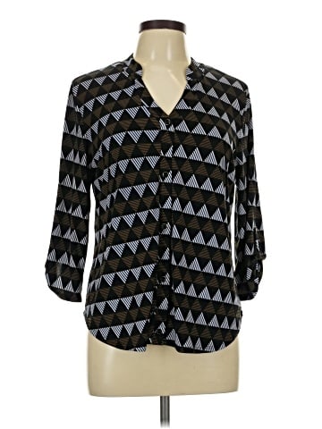 Emma & Olivia 3/4 Sleeve Blouse (view 1)