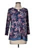Ellen Tracy Blue 3/4 Sleeve T-Shirt Size M - photo 1