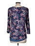 Ellen Tracy Blue 3/4 Sleeve T-Shirt Size M - photo 2