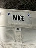 Paige Hearts Ivory Jeans Size 26 waist - photo 4