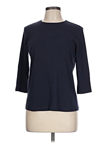 Christopher & Banks 3/4 Sleeve T-Shirt (view 1)
