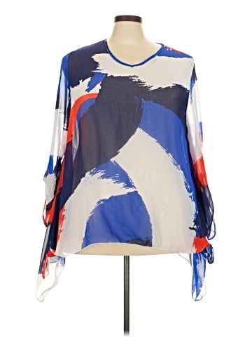 Cha Cha Vente 3/4 Sleeve Blouse (view 1)