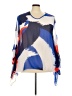 Cha Cha Vente Blue 3/4 Sleeve Blouse Size 3X - photo 1
