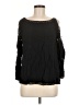 Luna Moon 100% Rayon Black 3/4 Sleeve Blouse Size M - photo 1