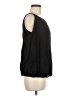 Luna Moon 100% Rayon Black 3/4 Sleeve Blouse Size M - photo 4