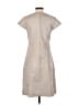 Bod & Christensen 100% Polyester Solid Tan Casual Dress Size 8 - photo 2