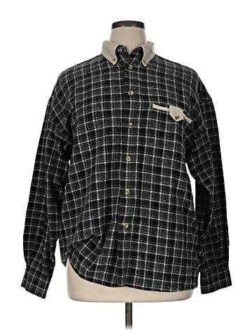 Classic Long Sleeve Button-Down Shirt (view 1)