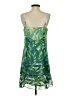 CAbi 100% Polyester Tropical Green Cocktail Dress Size S - photo 2